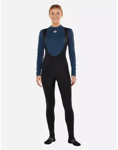 Women's water repellent bib tights...