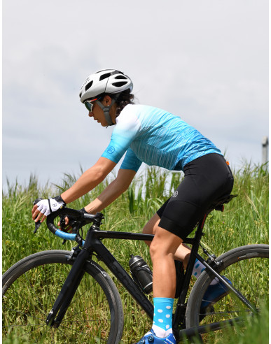 Breathable/Padded Bib Short for Women Biking with Hi-Viz Detail on The Back FDX All Day Women Cycling Bib Shorts