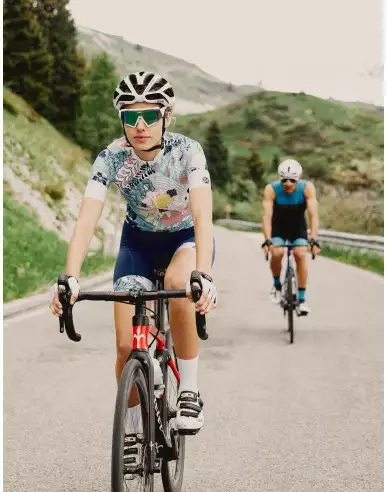 Calzini ciclismo donna 10cm NARCISO