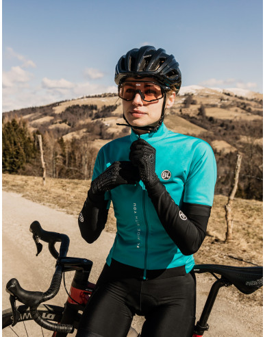 Water repellent arm warmers NORMANDIA_E