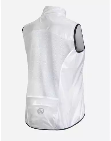 Chaleco cortavientos ciclismo mujer...