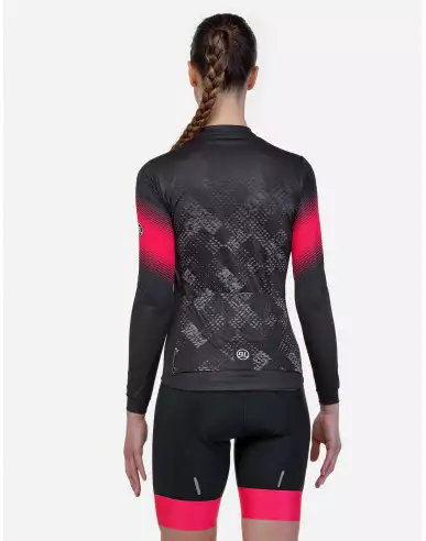 Maillot manga larga ciclismo mujer...