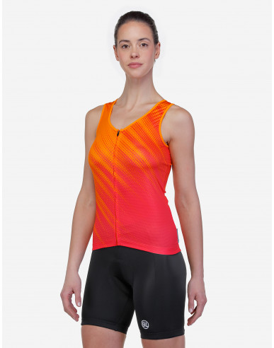 Maillot ciclismo mujer sin mangas SAVONA