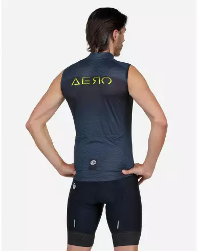 Maillot vélo homme sans manches AERO S2