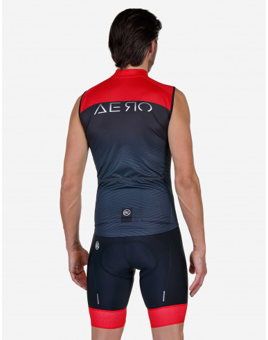 Men's cycling sleeveless jersey AERO S2