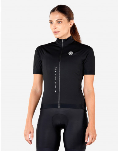 Maillot manches courtes coupe-vent et...