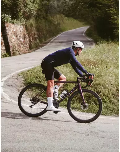 Chaqueta cortavientos y resistente al agua ciclismo hombre MAESTRALE doble  cursor