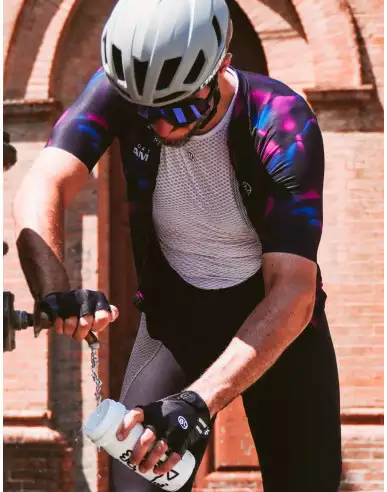 Herren Fahrrad Kurzarm-Unterhemd...