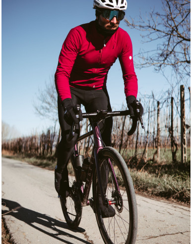 Men's water repellent cycling bib tights BRETAGNA S3