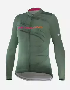 Damen Langarm-Radtrikot...