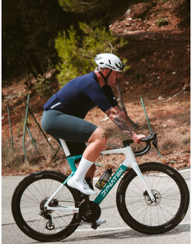 Culotte con tirantes ciclismo hombre...