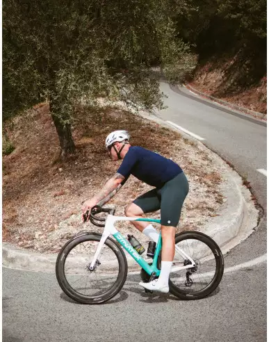 Cuissard à bretelles cyclisme homme...