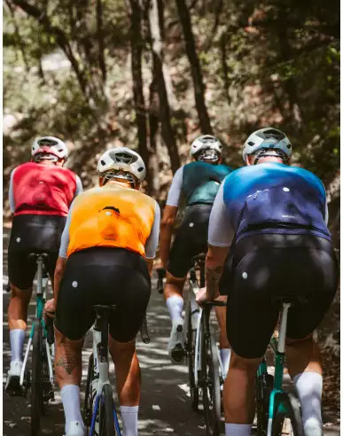 Cuissard à bretelles cyclisme homme...