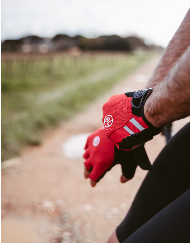 Guantes ciclismo con gel hombre...