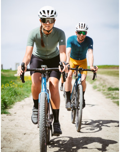 Women's cycling bib shorts STERRATO...