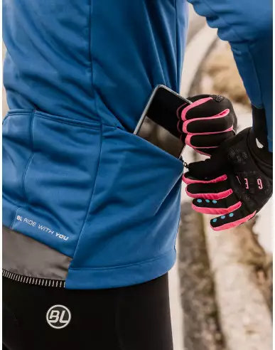 Women’s winter cycling gloves with...