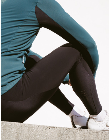 Collant à bretelles coupe-vent et...