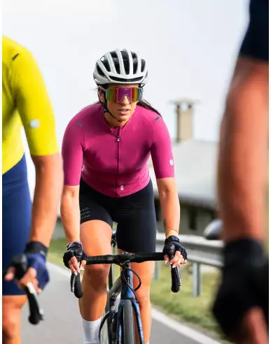 Culotte con tirantes ciclismo mujer...