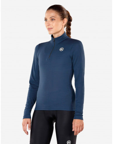 Maillot manga larga lana Merino con...