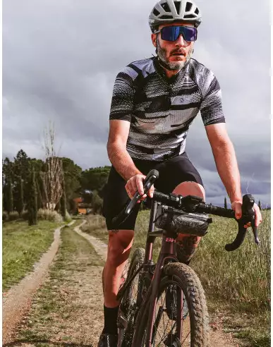 Maillot cyclisme coupe-vent manches...