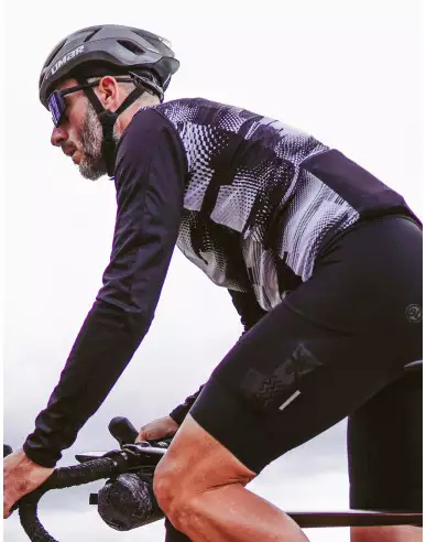 Maillot cortavientos mangas...