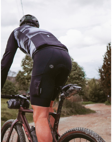 Cuissard vélo homme FANGO poches...