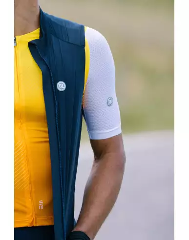 Gilet ciclismo uomo antivento e...