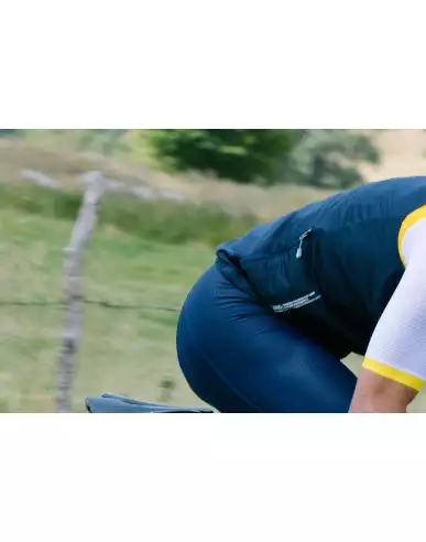 Gilet ciclismo uomo antivento e...