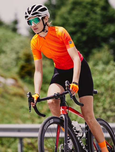 Linea Uomo Donna Palestra Ciclismo Shorts Intimo Bicicletta Pantaloni sportivi Biker Bottoms 