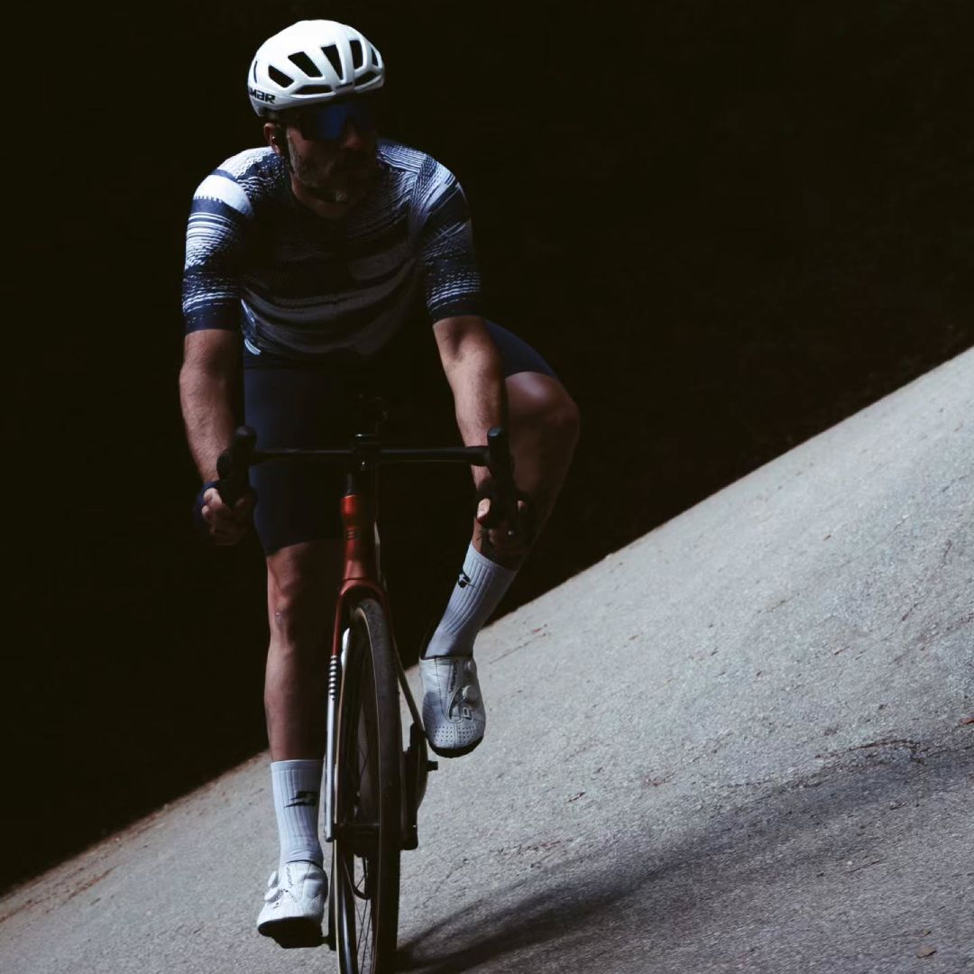 Set Ciclismo Donna Professionale - Maglia Maniche Lunghe E Pantaloni Con Cuscino 3D Per MTB E Corsa - Foto 5