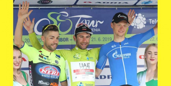 TOUR OF SLOVENIA: FINAL STAGE WITH THRIPLE TOP 10 AND VISCONTI RUNNER UP IN THE GC
