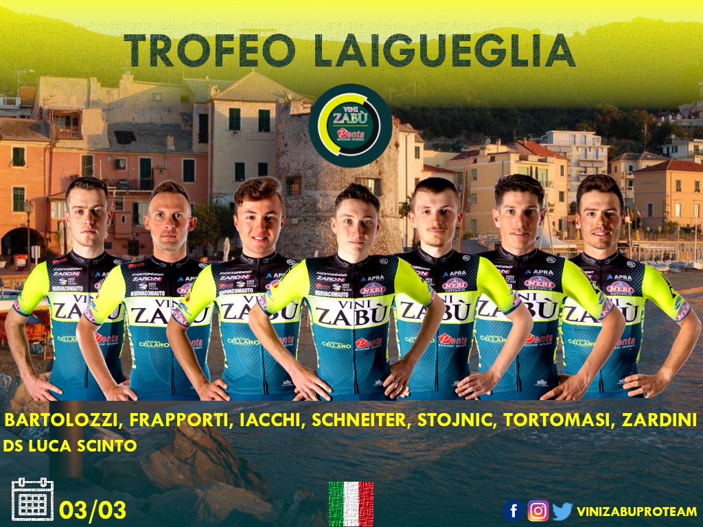Vini Zabù selection for Trofeo Laigueglia 2021 